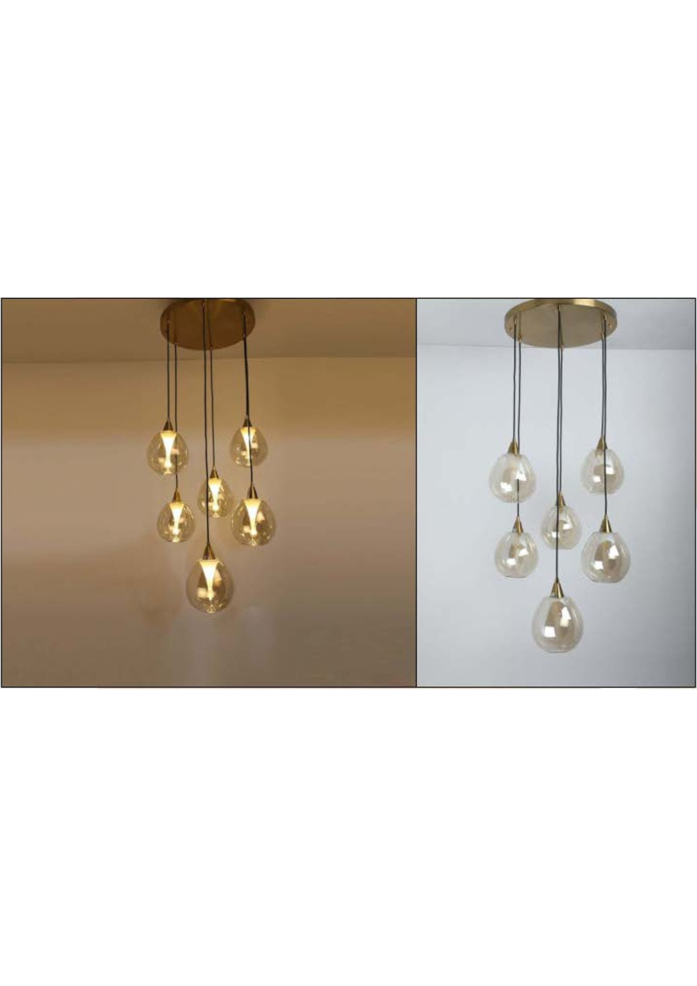 Beyond Lights - Glass Pendant Light- GL